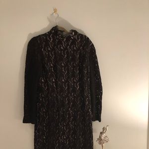 Black lace dress sz 10 Insight